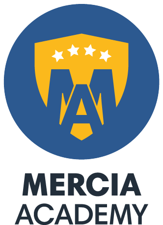 Mercia Portrait Logo Colour